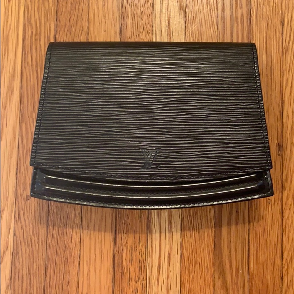 Louis Vuitton Tilsit waist pouch black epi